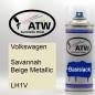 Preview: Volkswagen, Savannah Beige Metallic, LH1V: 400ml Sprühdose, von ATW Autoteile West.